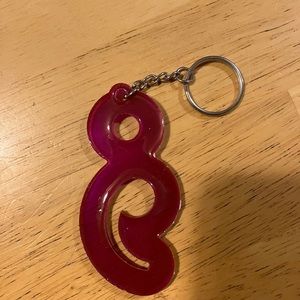 Handmade resin keychain